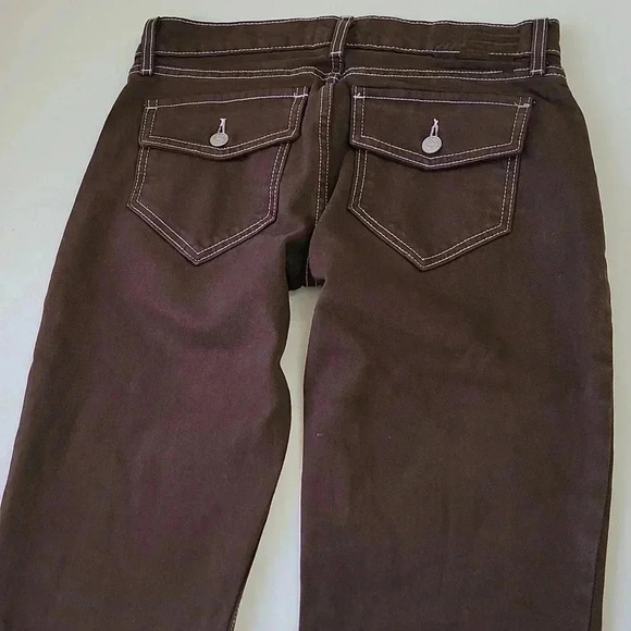Revice Brown Flare Jeans - Picture 10 of 11